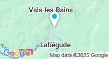 Plan Carte Piscine à Vals les Bains