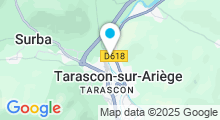 Plan Carte Piscine à Tarascon sur Ariège