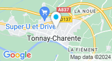 Plan Carte Piscine à Tonnay Charente