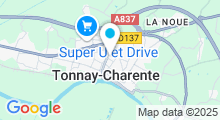 Plan Carte Piscine à Tonnay Charente