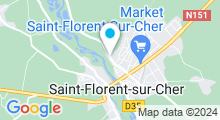 Plan Carte Piscine à Saint Florent sur Cher
