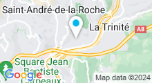 Plan Carte Piscine de l'Ariane à Nice