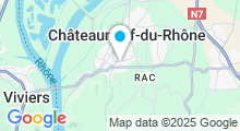 Plan Carte Piscine à Chateauneuf du Rhône