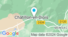 Plan Carte Piscine à Chatillon en Diois