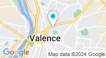 Plan Carte Piscine Jean Pommier à Valence