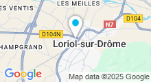 Plan Carte Piscine à Loriol sur Drome