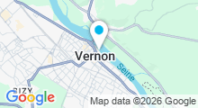 Plan Carte Piscine d'&eacute;t&eacute; &agrave; Vernon - ferm&eacute;e