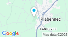 Plan Carte Piscine à Plabennec - Fermée