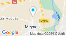 Plan Carte Piscine René Seydoux à Meynes