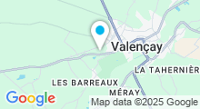 Plan Carte Piscine d'été à Valençay