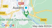 Plan Carte Stade Nautique - Piscine à Auxerre
