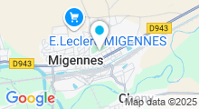 Plan Carte Piscine Luc Berton à Migennes