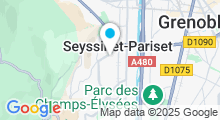 Plan Carte Piscine à Seyssinet Pariset