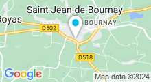 Plan Carte Piscine à St Jean de Bournay