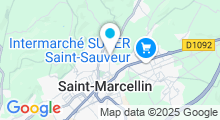 Plan Carte Piscine de Saint Marcellin - Fermée