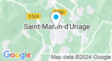 Plan Carte Piscine à Saint Martin d'Uriage