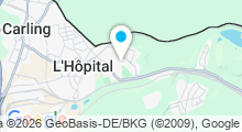Plan Carte Piscine &agrave; L'H&ocirc;pital
