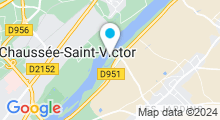 Plan Carte Piscine Le Lac de Loire à Vineuil