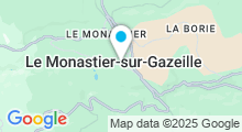 Plan Carte Piscine à Le Monastier sur Gazeille