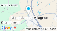 Plan Carte Piscine &agrave; Lempdes