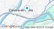 Plan Carte Piscine Isabelle Jouffroy à Caluire-et-Cuire