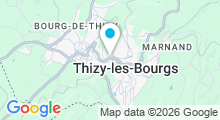 Plan Carte Piscine de Thizy - ferm&eacute;e
