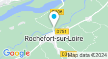 Plan Carte Piscine du Louet à Rochefort sur Loire