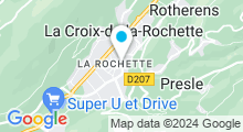 Plan Carte Piscine de La Rochette