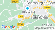 Plan Carte Piscine de la Butte à Cherbourg-Octeville