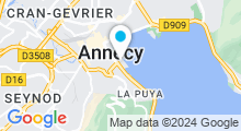 Plan Carte Piscine des Marquisats à Annecy