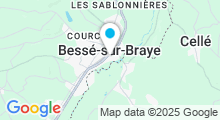 Plan Carte Piscine - centre aqua-récréatif à Bessé sur Braye