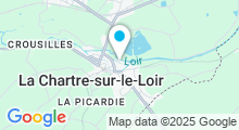 Plan Carte Piscine à La Chartre sur le Loir