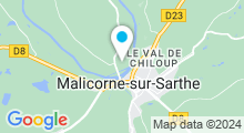 Plan Carte Piscine à Malicorne sur Sarthe 
