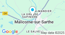 Plan Carte Piscine à Malicorne sur Sarthe