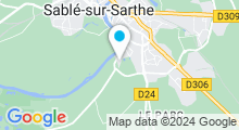 Plan Carte Centre aquatique - Piscine de Sablé sur Sarthe