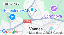 Plan Carte Piscine Aquagolfe - Vanocéa à Vannes