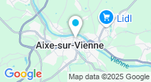 Plan Carte Piscine d'Aixe sur Vienne