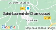 Plan Carte Piscine Escap'ad à St Laurent de Chamousset