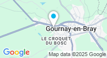 Plan Carte Piscine à Gournay en Bray