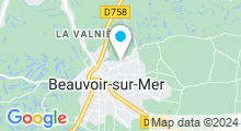 Plan Carte Piscine à Beauvoir sur Mer