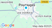 Plan Carte Centre aquatique du Pays de Pouzauges - Piscine de Pouzauges