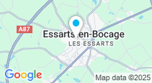 Plan Carte Piscine Oasis à Les Essarts en Bocage