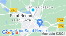 Plan Carte Piscine du Spadium à Saint Renan