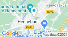 Plan Carte Piscine de Kerbihan à Hennebont