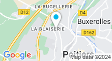 Plan Carte Piscine de la Blaiserie à Poitiers