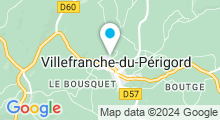 Plan Carte Piscine de Villefranche du Périgord