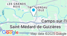 Plan Carte Piscine à Saint Médard de Guizières