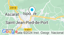 Plan Carte Piscine Garazi-Baigorri à Saint Jean Pied de Port