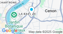 Plan Carte Piscine Galin à Bordeaux