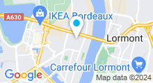 Plan Carte Piscine Georges Tissot à Bordeaux